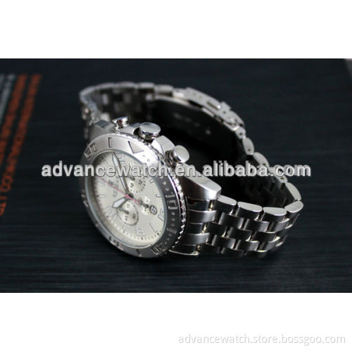 Japan Movt Quartz Branded Watch Stainless Steel Back,Custom Automatic Man Watch